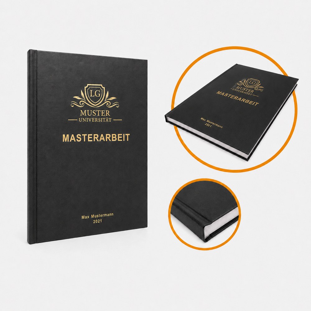 Hardcover-Buch mit festem Einband